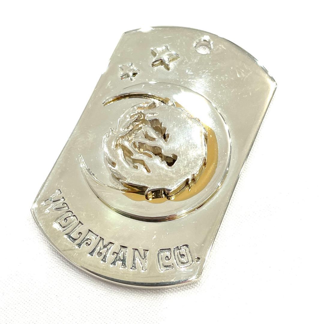 Y2409-142 WOLFMAN B.R.S ウルフマン ドッグタグ　シルバー