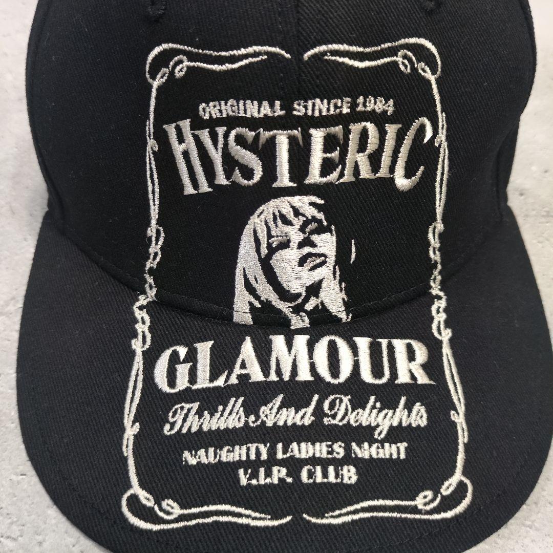 HYSTERIC GLAMOUR ヒステリックグラマー キャップ 黒 ヒスガール