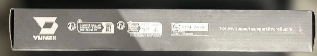 YUNZII X75 PRO 82キーワイヤレス ホットスワップ対応 英語配列