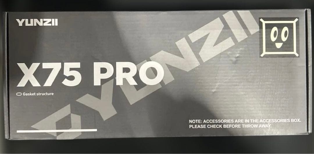 YUNZII X75 PRO 82キーワイヤレス ホットスワップ対応 英語配列