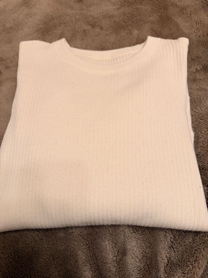 【新品未使用】crewre カーヴィシームリブプルオーバー