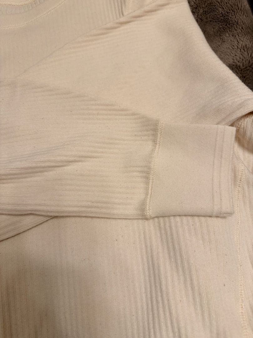 【新品未使用】crewre カーヴィシームリブプルオーバー