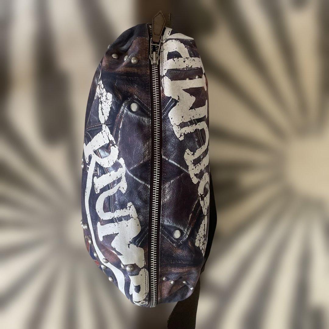 PaulSmith TRIUMPHプリント スタッズショルダーバッグ