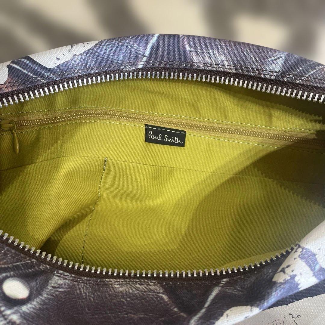 PaulSmith TRIUMPHプリント スタッズショルダーバッグ