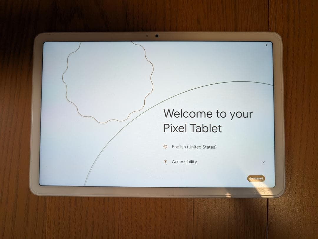 【中古】Google Pixel Tablet 充電器 スピーカー ケースセット