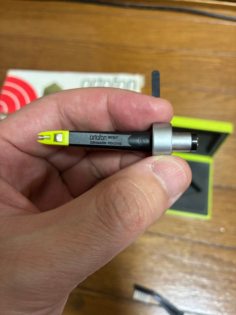 ortofon コンコルド　ナイトクラブ　カートリッジセット2本　ケース割れあり