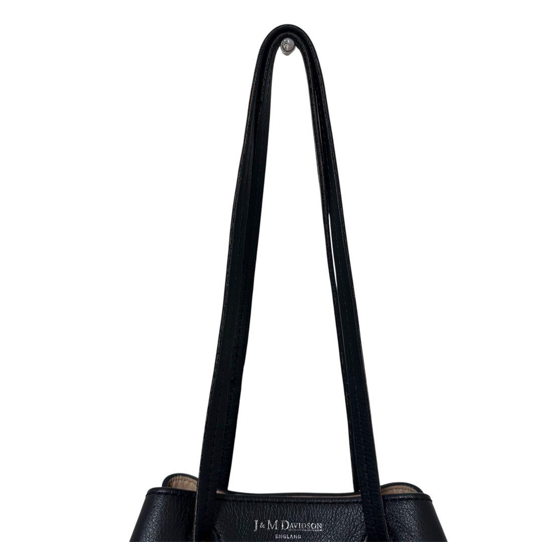 J&M DAVIDSON ミニデイジー スタッズ ショルダーバッグ ブラック