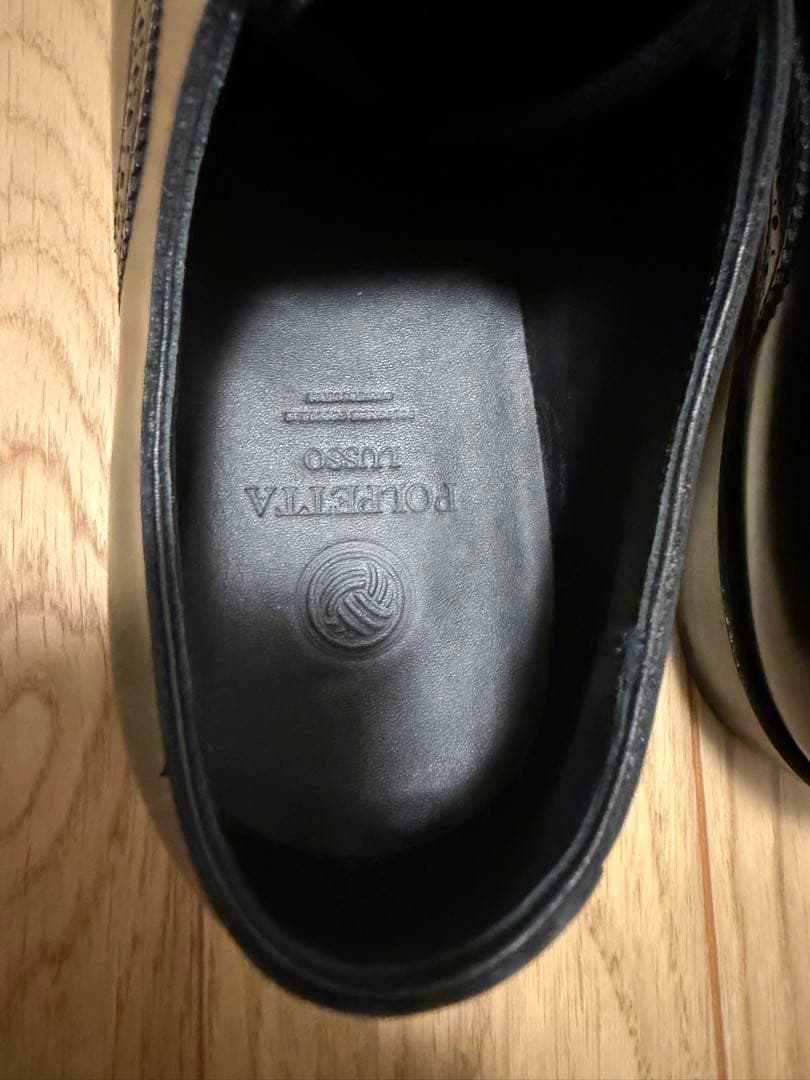 BEAMS別注POLPETTA / LUSSO クォーターブローグ シューズ