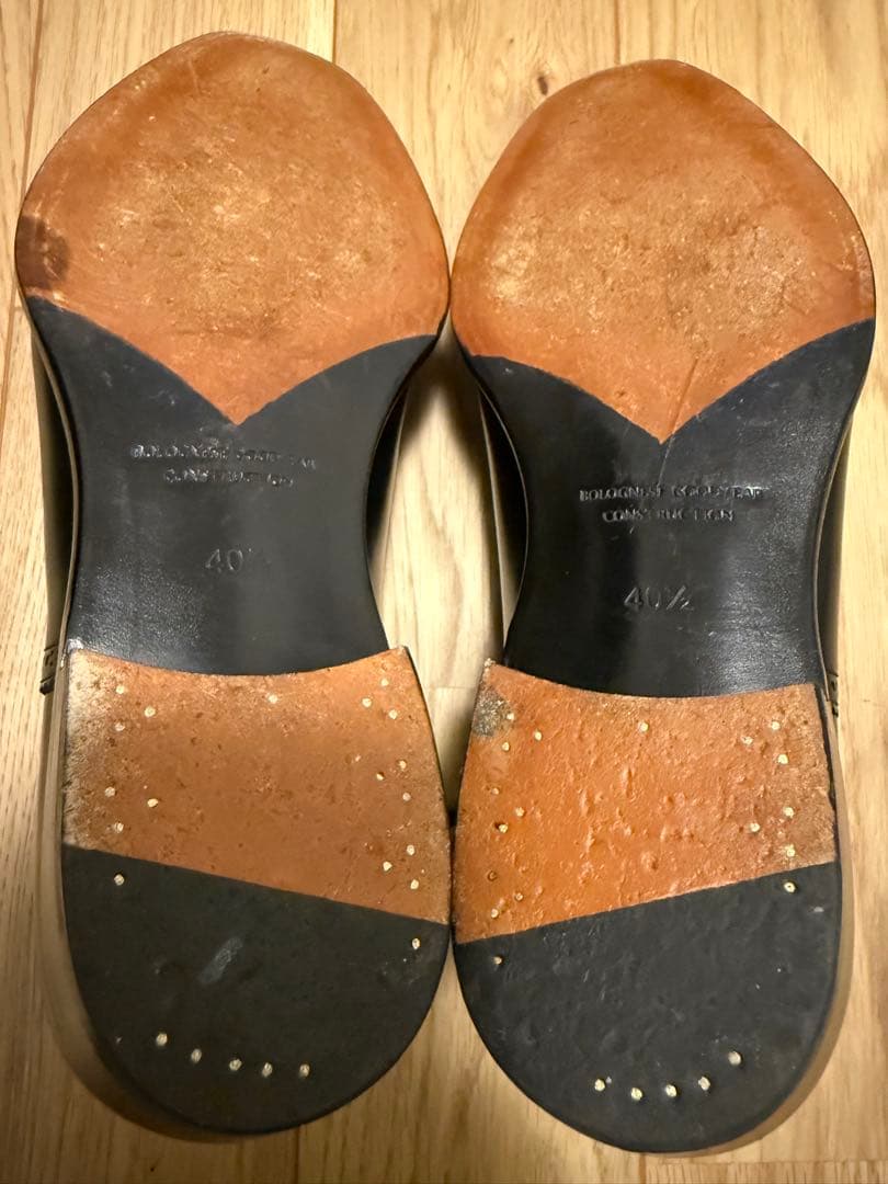 BEAMS別注POLPETTA / LUSSO クォーターブローグ シューズ