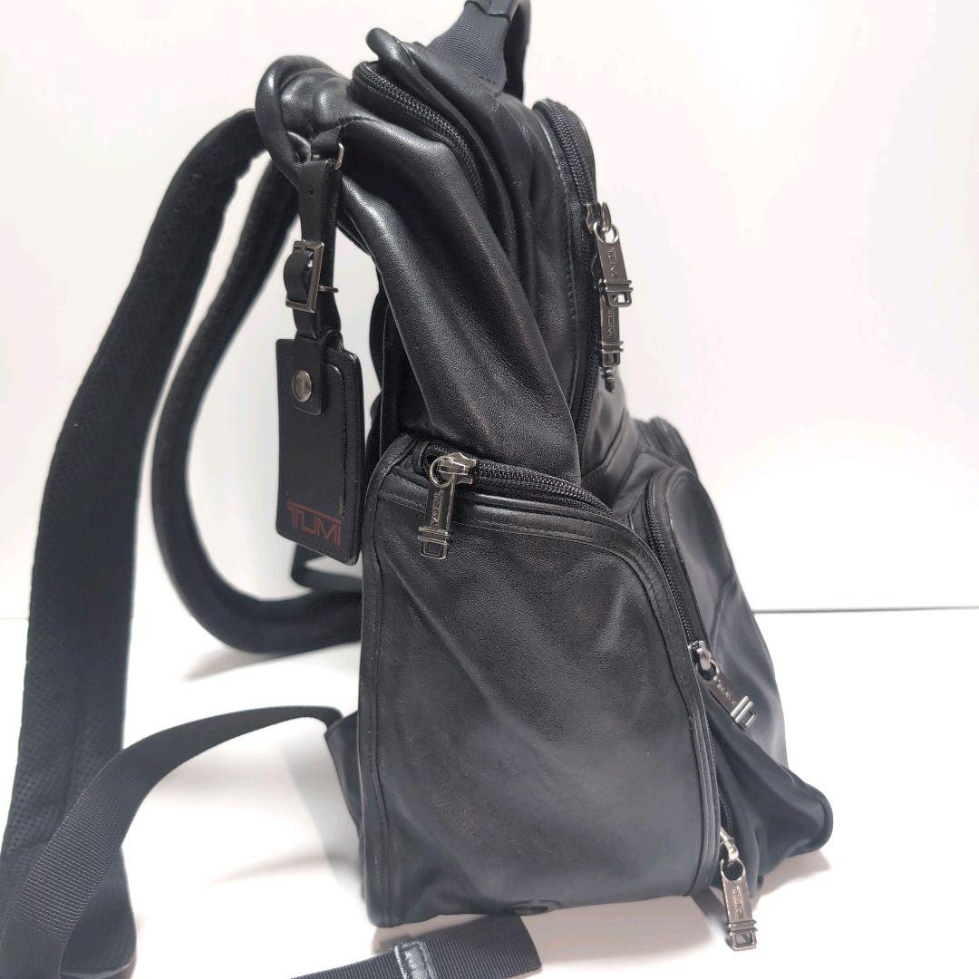 希少　TUMI トゥミ ナパレザー　ラップトップ　ブリーフパック　本革　リュック