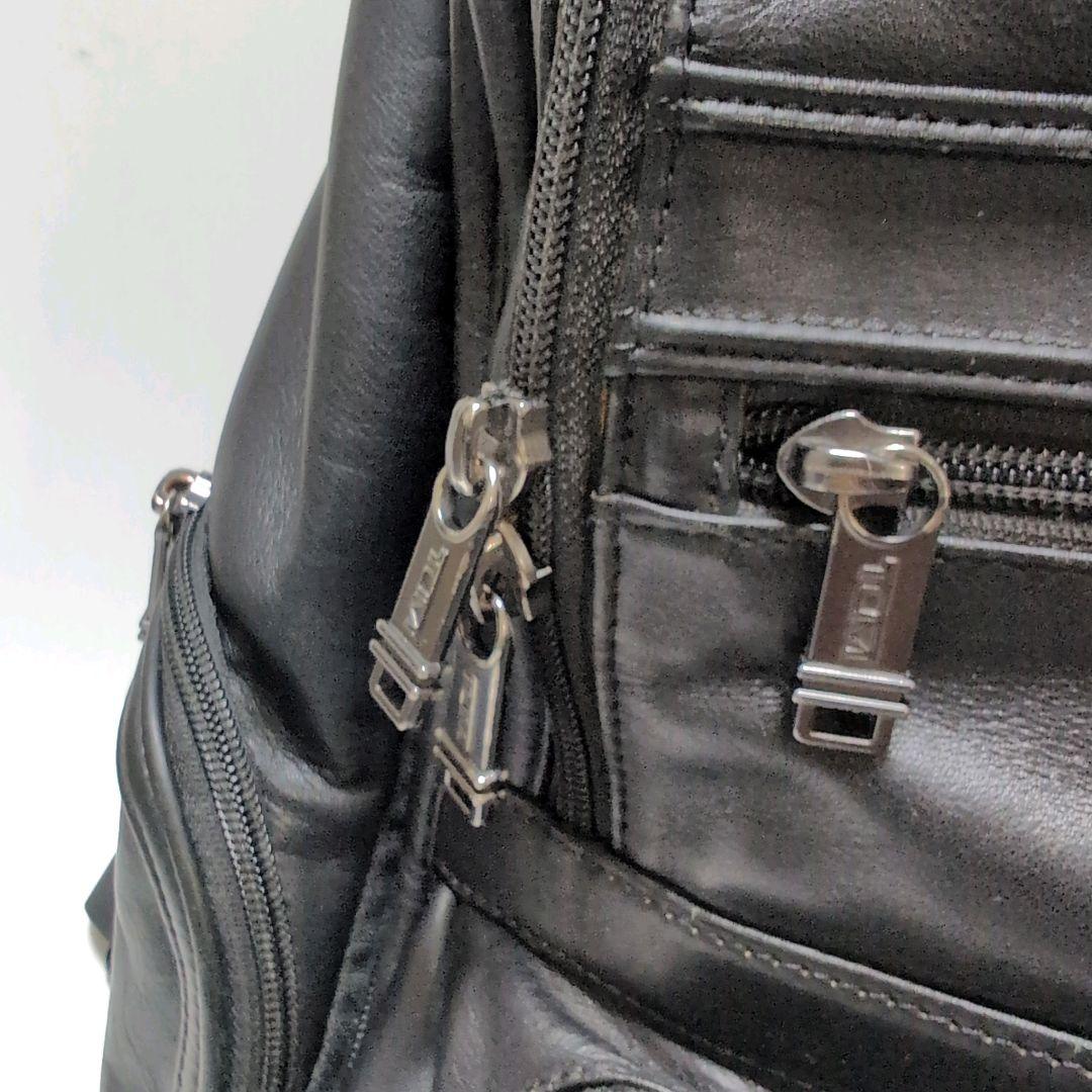 希少　TUMI トゥミ ナパレザー　ラップトップ　ブリーフパック　本革　リュック