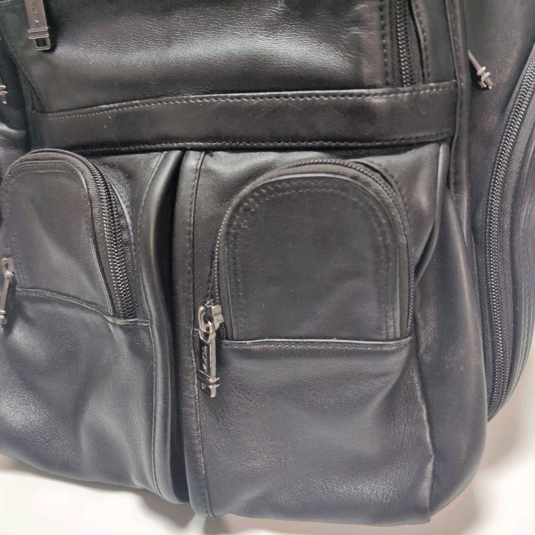 希少　TUMI トゥミ ナパレザー　ラップトップ　ブリーフパック　本革　リュック