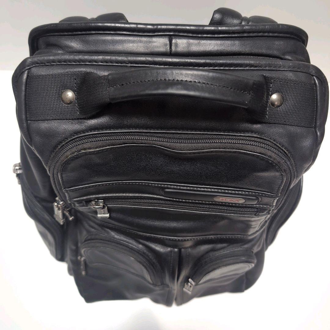 希少　TUMI トゥミ ナパレザー　ラップトップ　ブリーフパック　本革　リュック