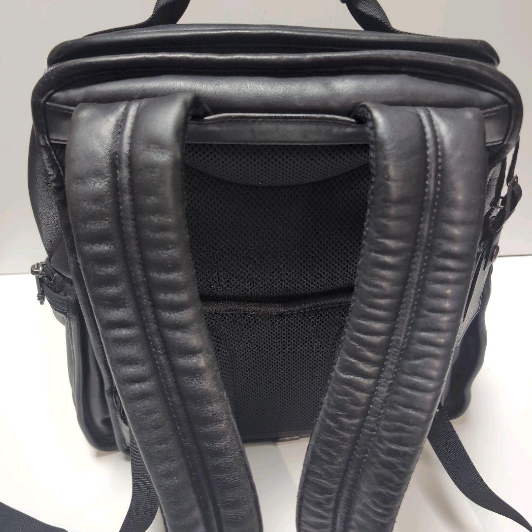 希少　TUMI トゥミ ナパレザー　ラップトップ　ブリーフパック　本革　リュック