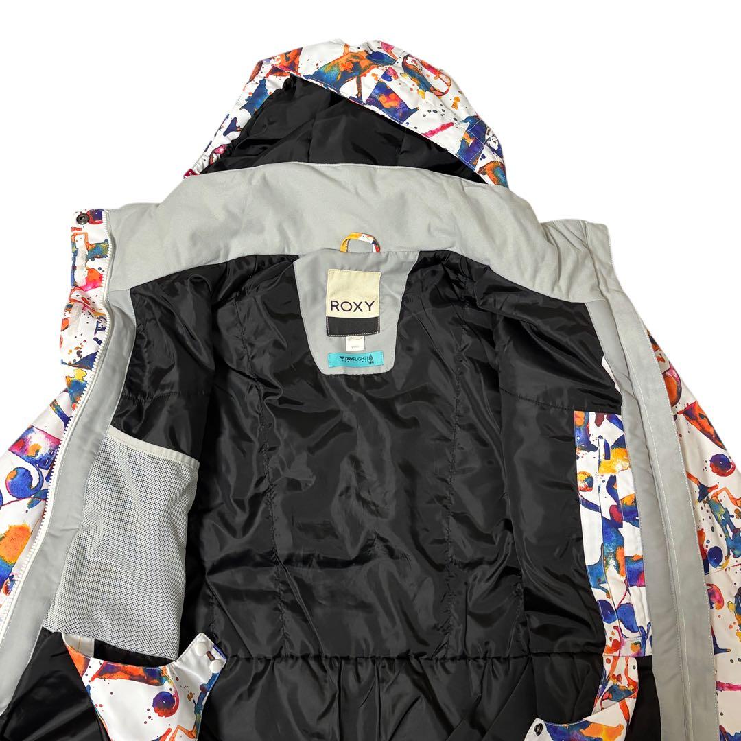 【上下セット】ROXY ロキシー　スキーウェア　総柄　S
