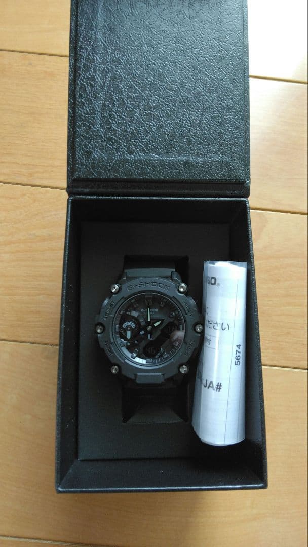 値下げしました☆G-SHOCK 5674　GA2200BB-1AJF