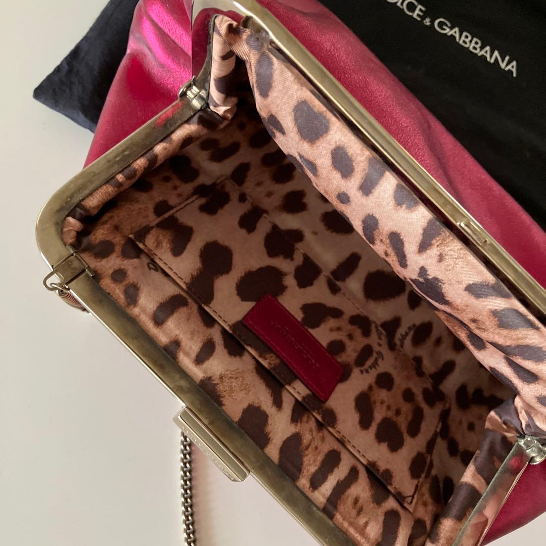 DOLCE & GABBANA ピンク パーティバック
