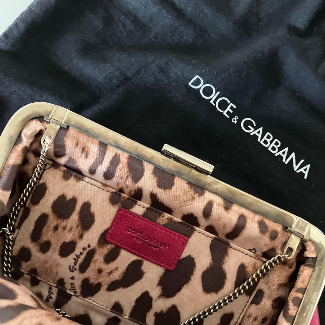DOLCE & GABBANA ピンク パーティバック