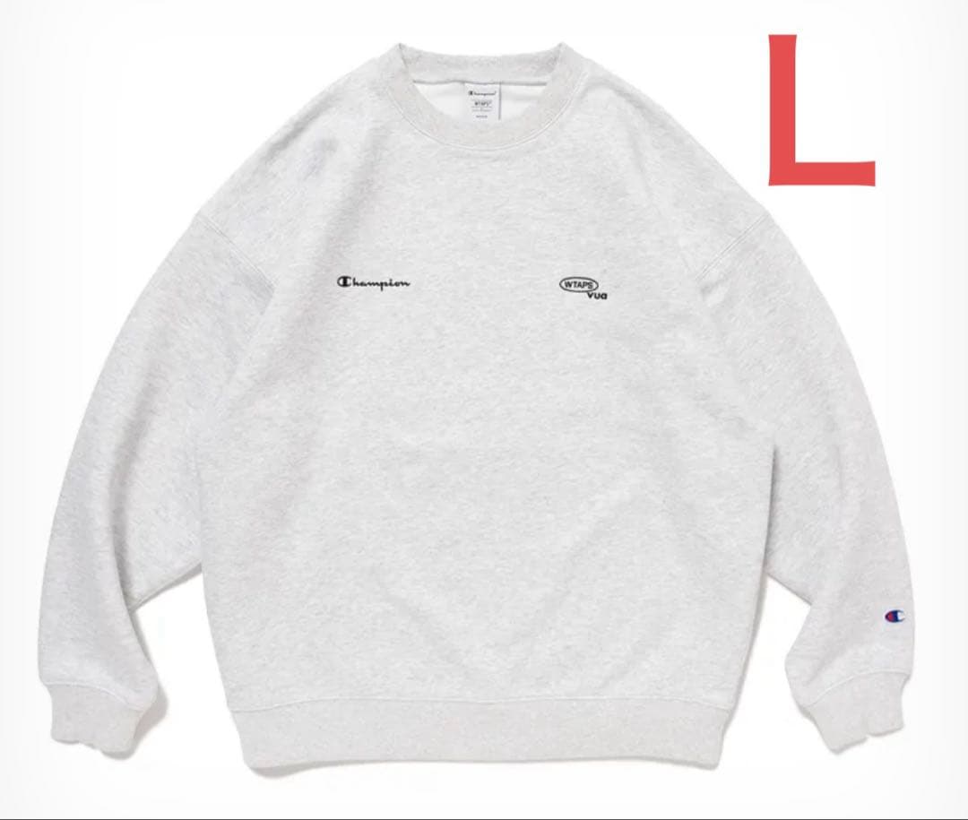 WTAPS Champion Academy Crew Neck グレーＬ