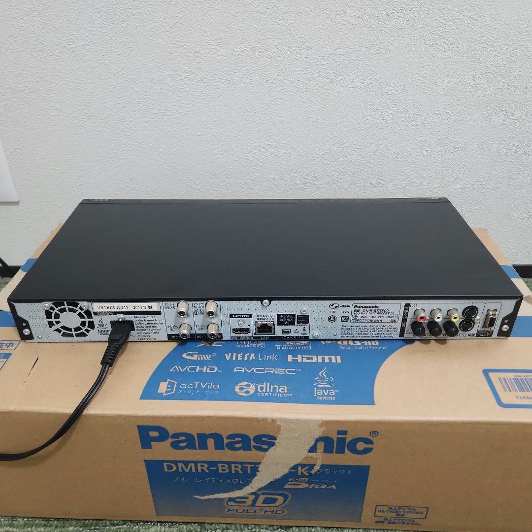「美品」Panasonic DMR-BRT300-K 500GB
