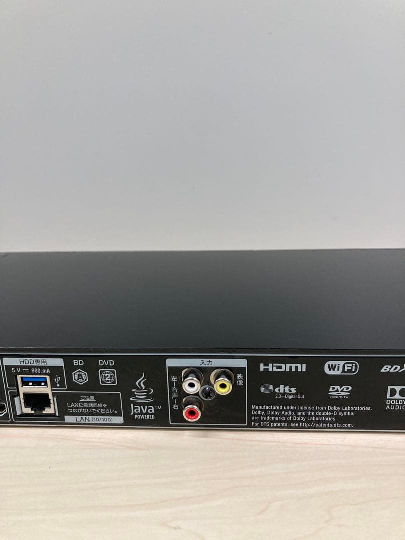 動作良好　SONY ブルーレイ　BDZ-ZW 550