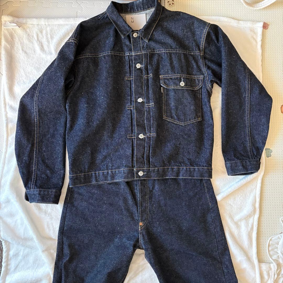 new manual デニムセットアップ　Lサイズ　美品