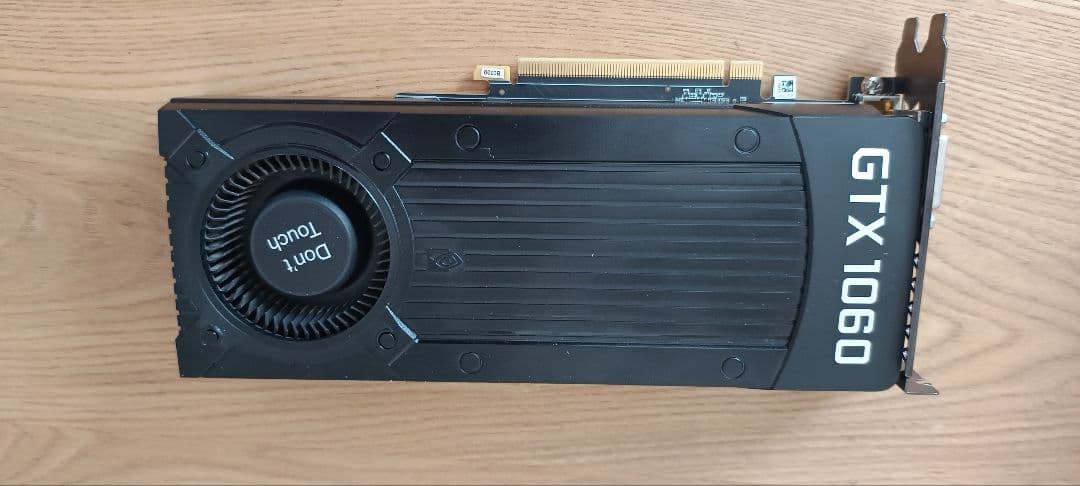 ゲームマイニング未使用　GeForce GTX 1060 3GB グラボ