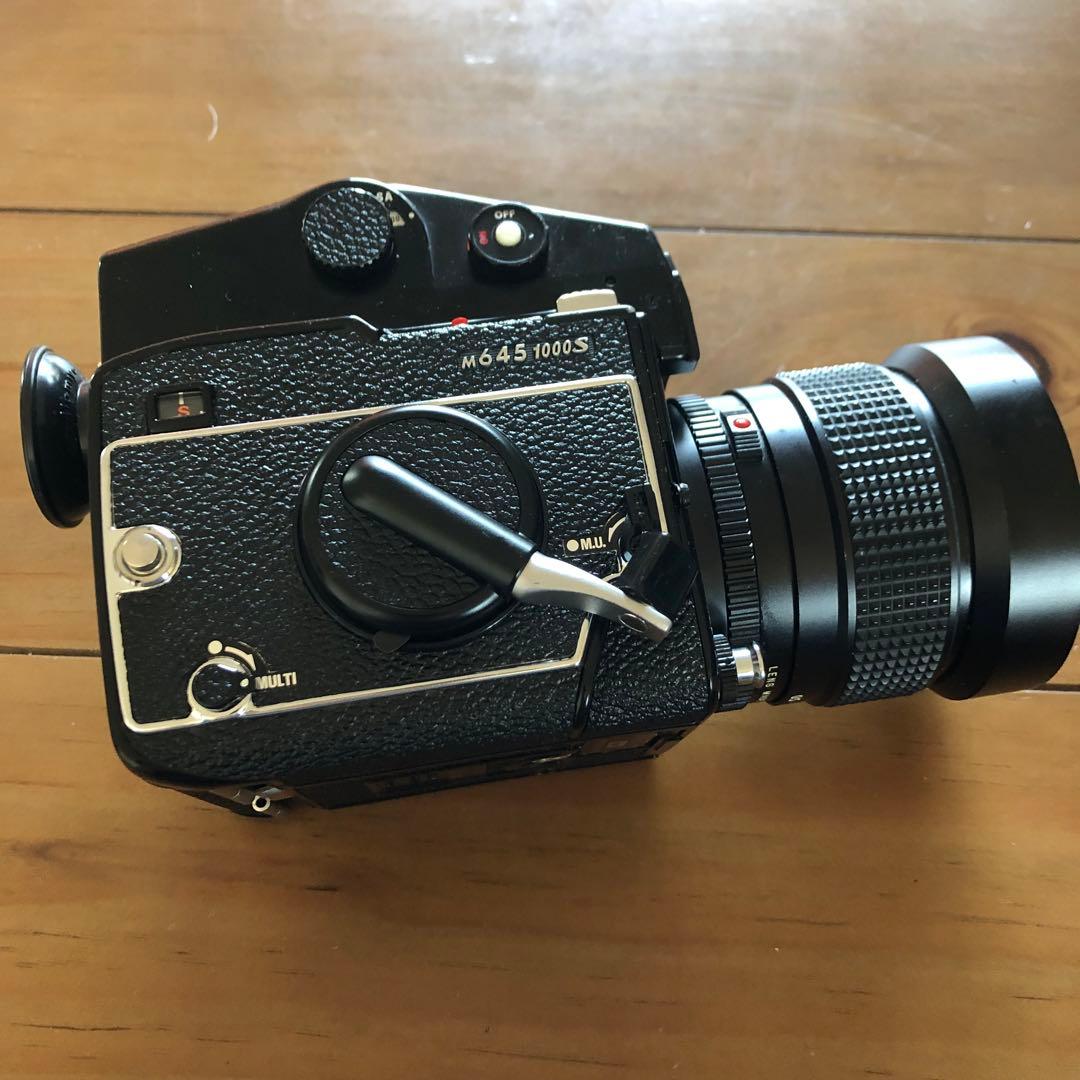 中判 フィルムカメラ MAMIYA 645 1000S 45mm 2.8