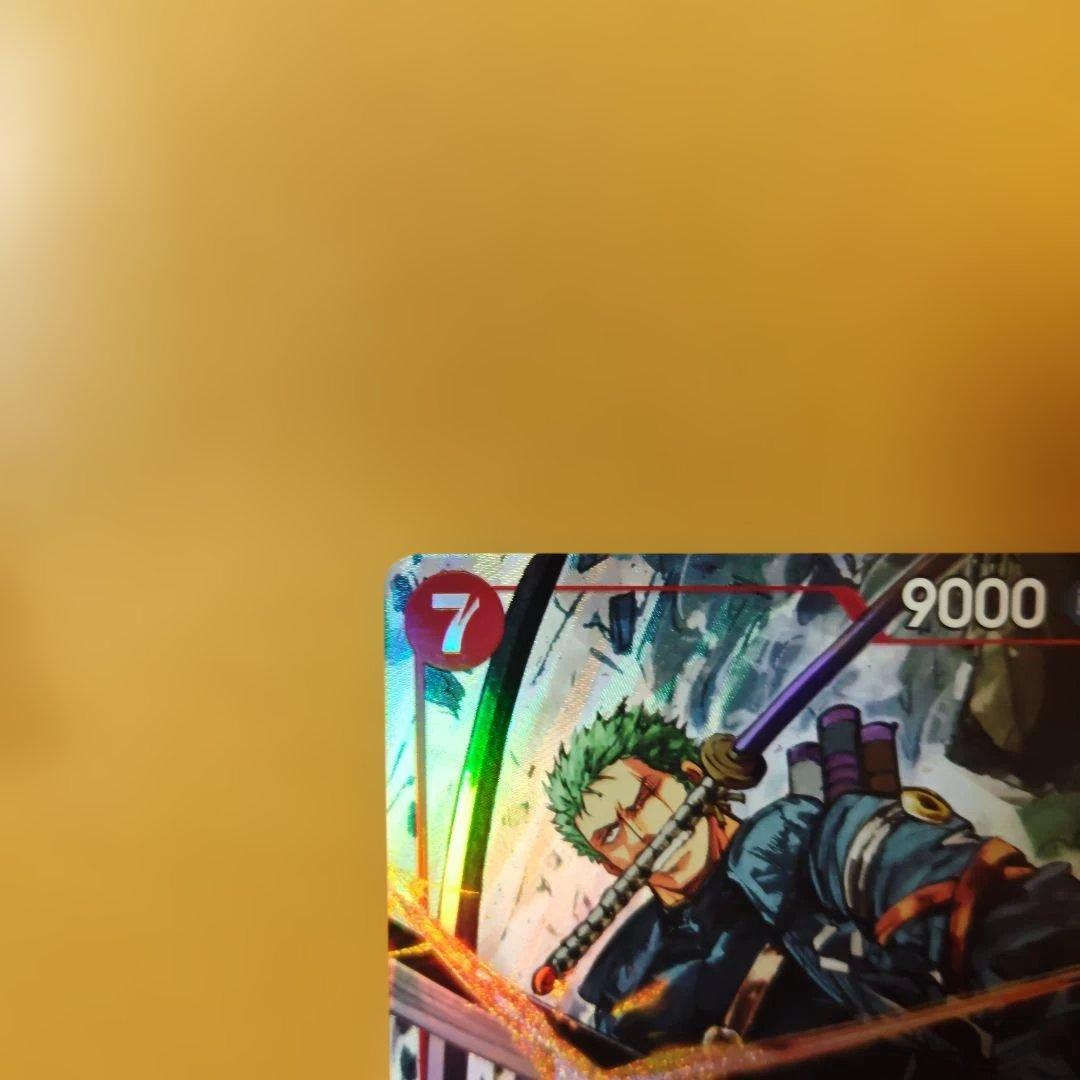 メルカリ便　２枚　ロロノア・ゾロ　SR　パラレル　エッグヘッド　デッキパーツ