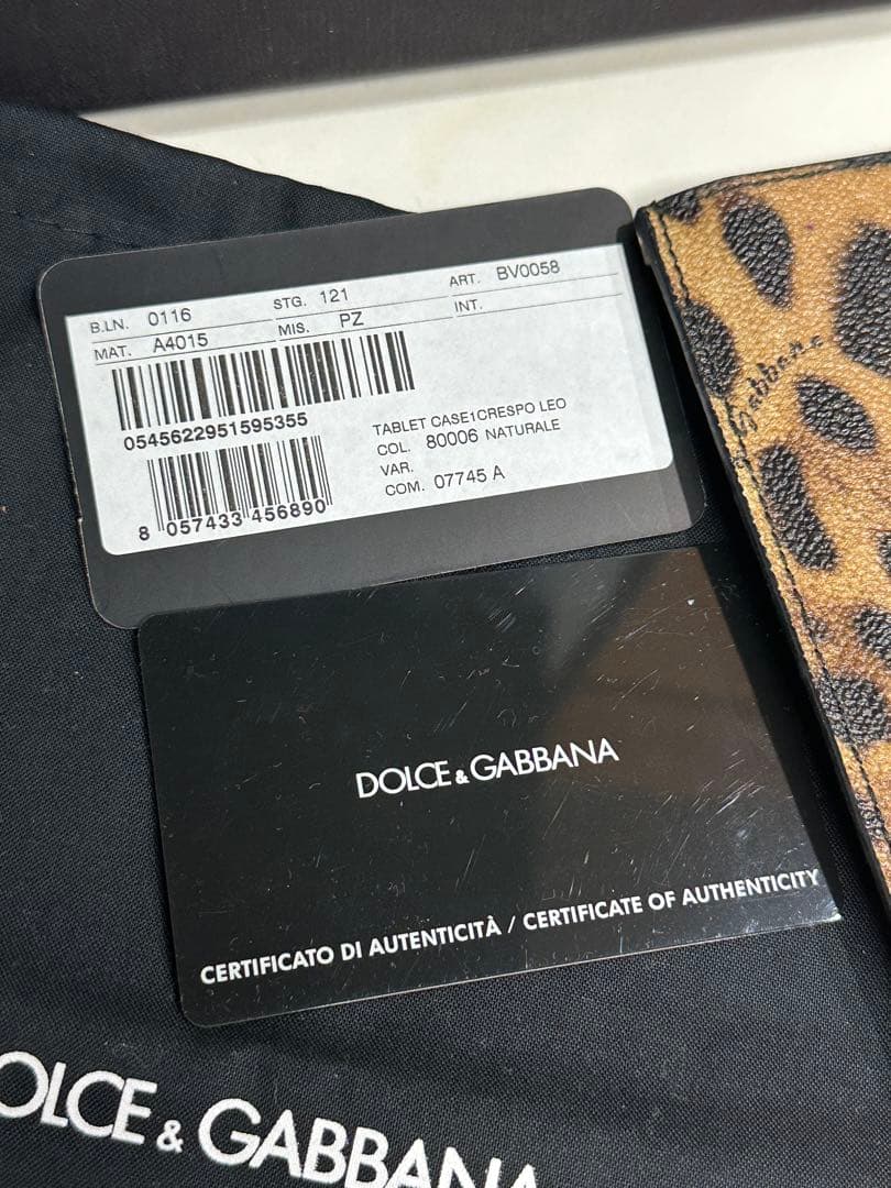 DOLCE&GABBANA iPad ケース　レア