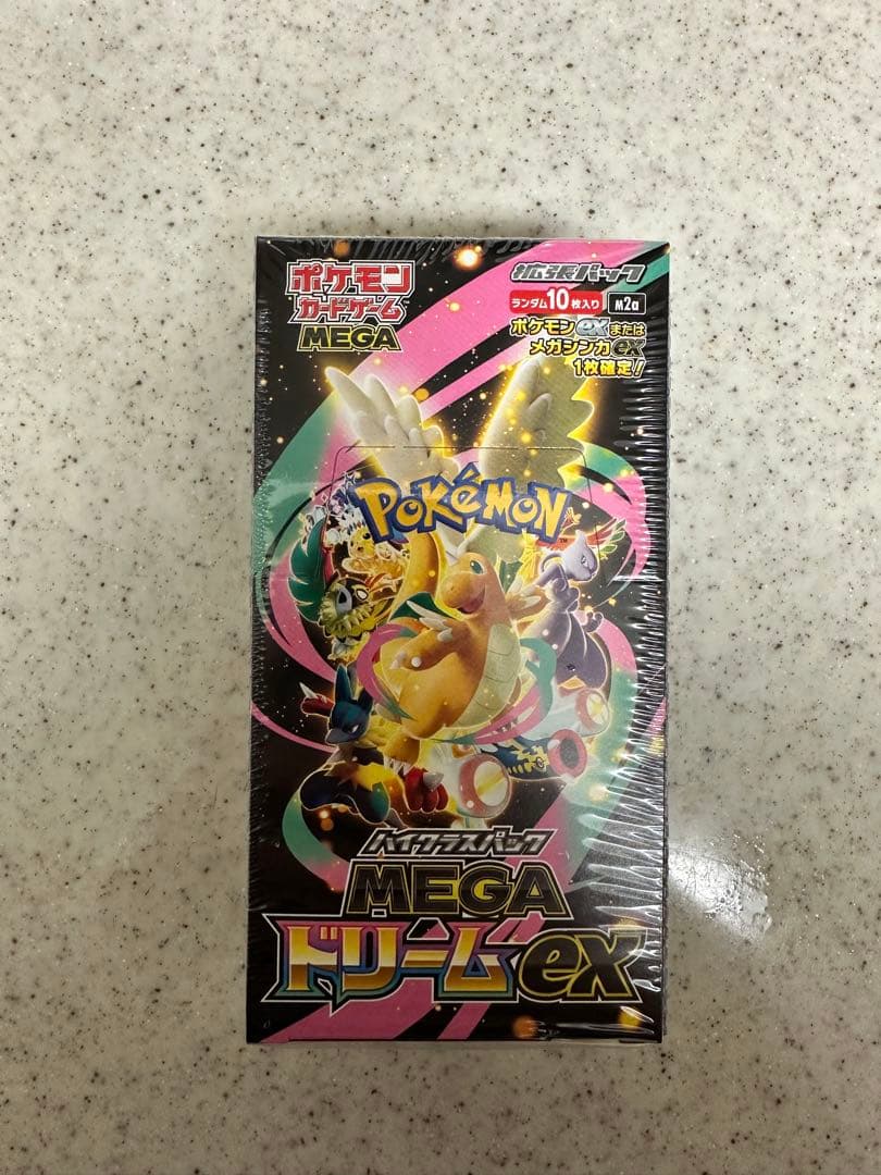 ポケモンカード　MEGAドリームex 1BOX シュリンク付き