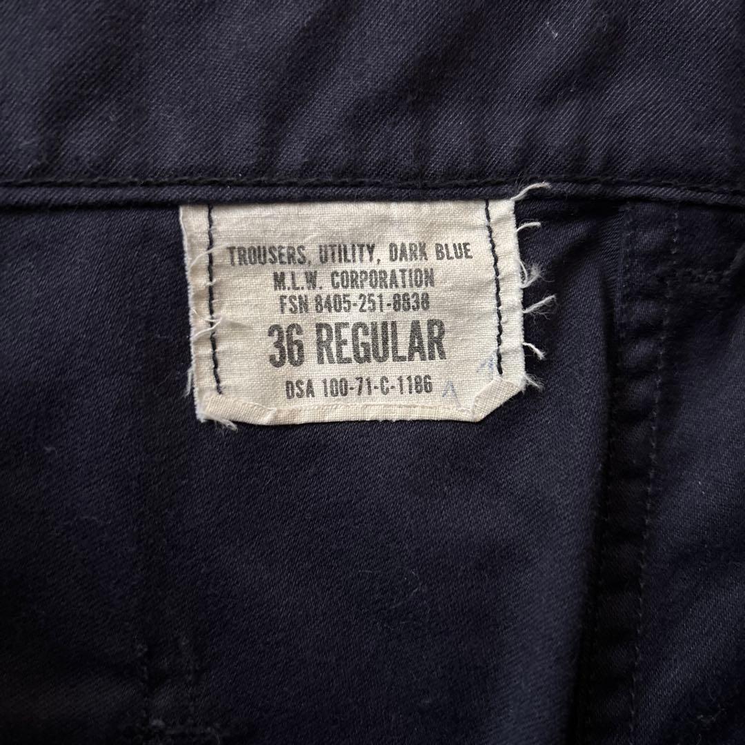 70s usn ユーティリティパンツ