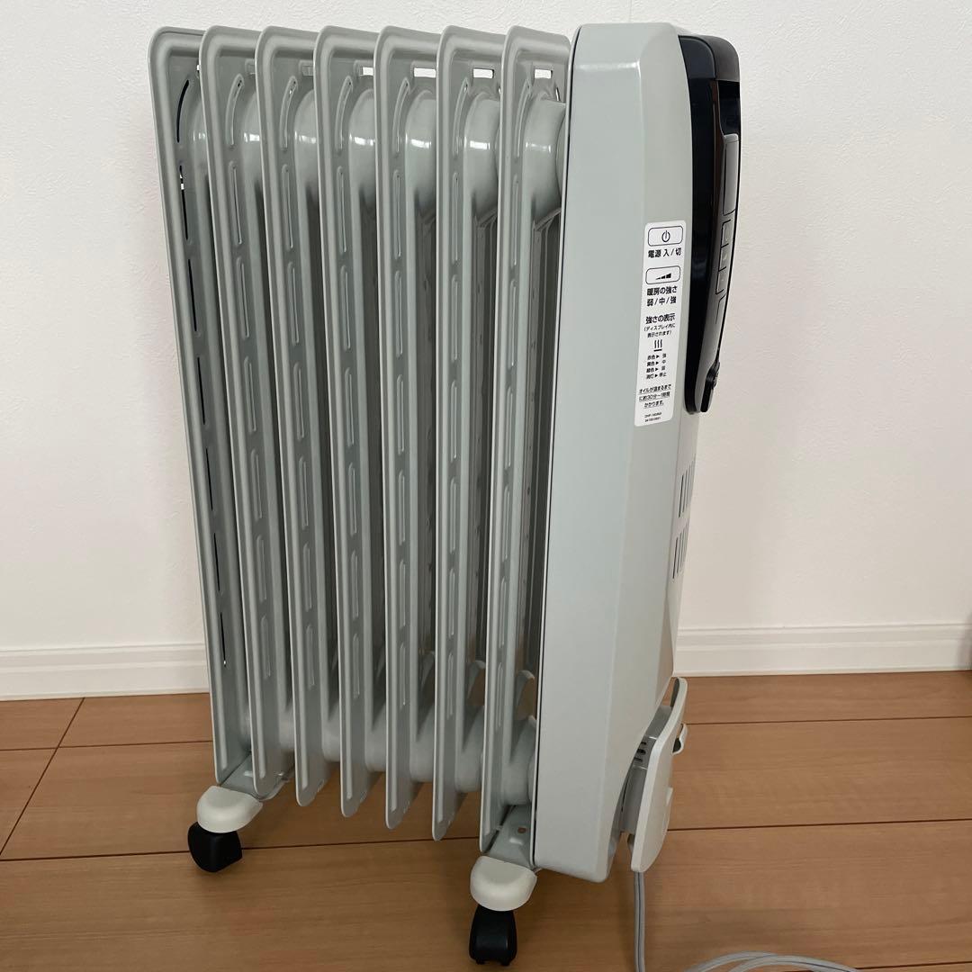 デロンギデジタルラディアントオイルヒーター　KHD41812-BK