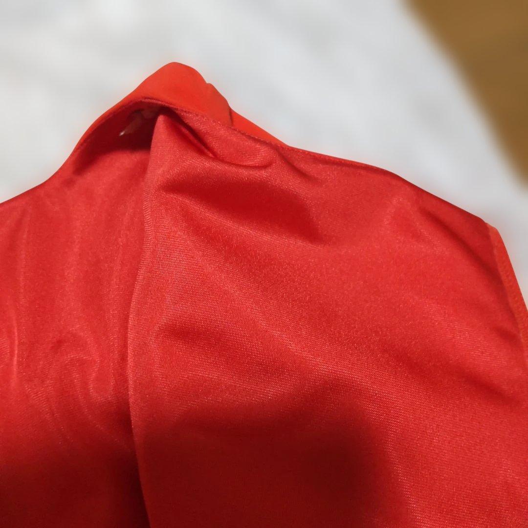 FOXEY レッド 七分袖ワンピース 38新品未使用アウトレットパック福袋