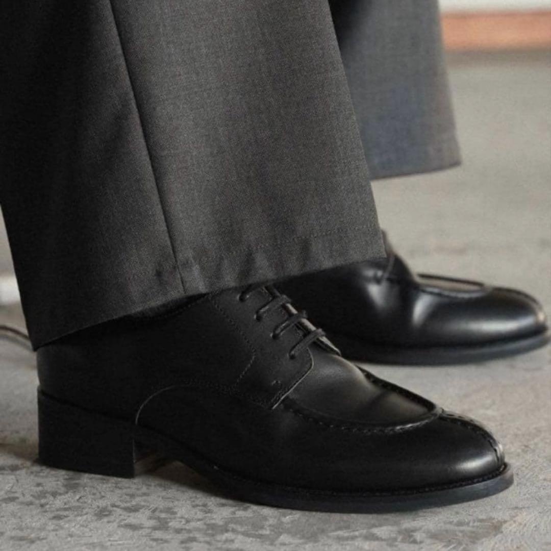 shiun COW LEATHER U-TIP DERBY サイズ39