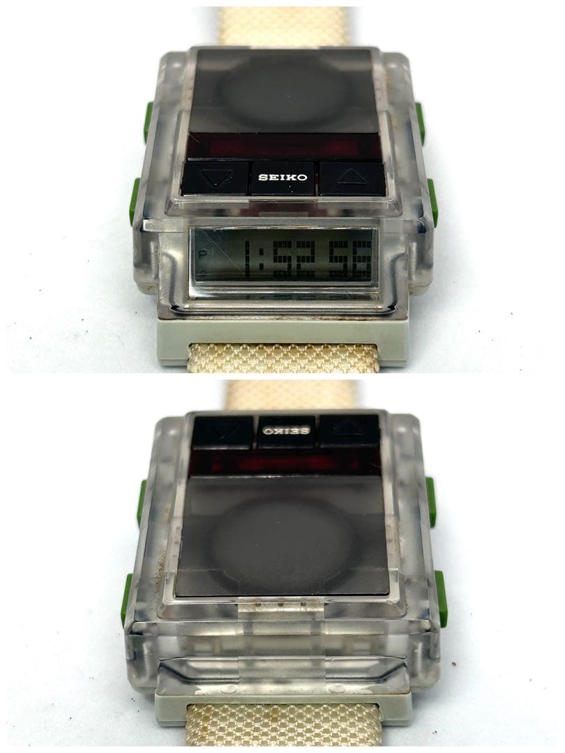 新品電池 稼働 SEIKO フリークエンシー 小室哲哉 B010-4000