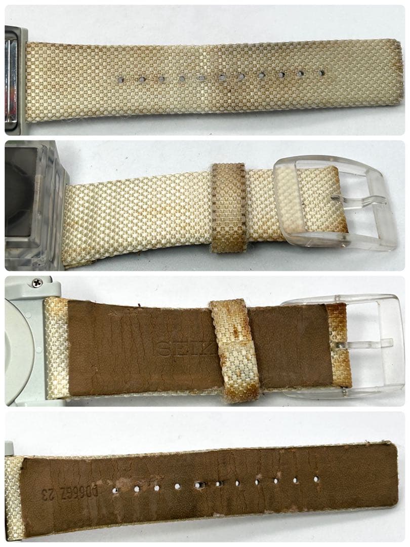 新品電池 稼働 SEIKO フリークエンシー 小室哲哉 B010-4000