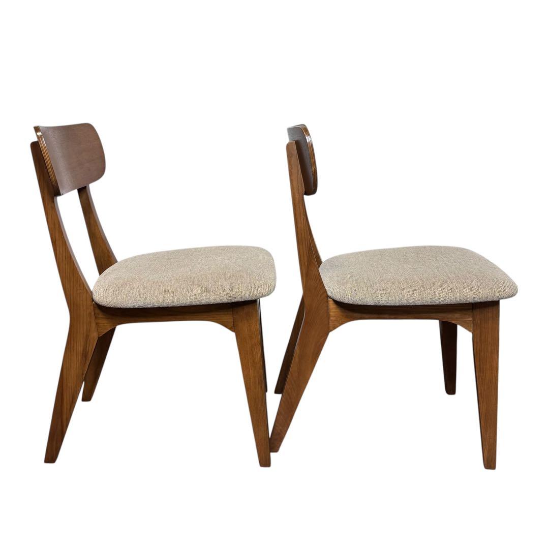 【廃盤】unico ウニコ FIXダイニングチェア 2脚セット