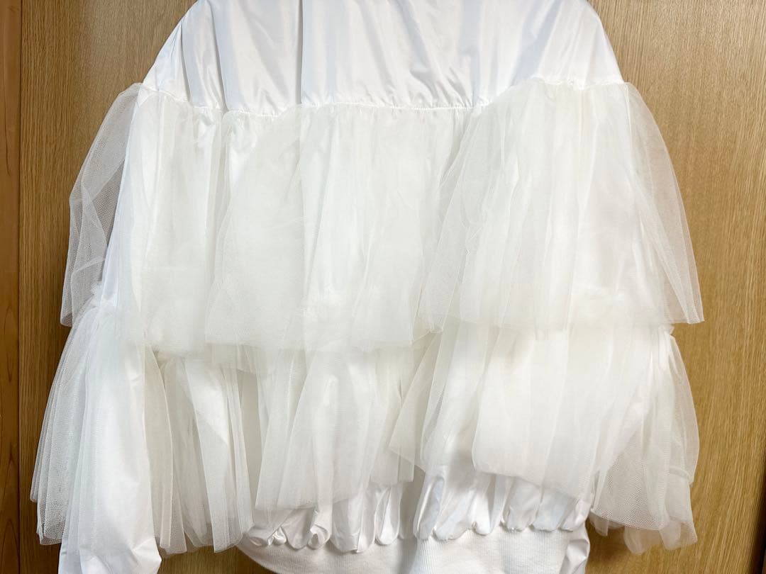 gypsohila ジプソフィア　チュールブルゾン　ホワイト