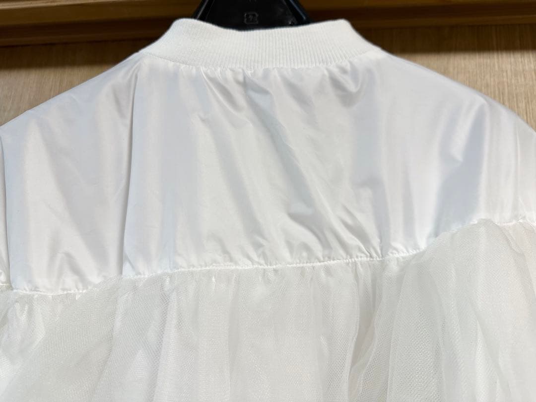 gypsohila ジプソフィア　チュールブルゾン　ホワイト