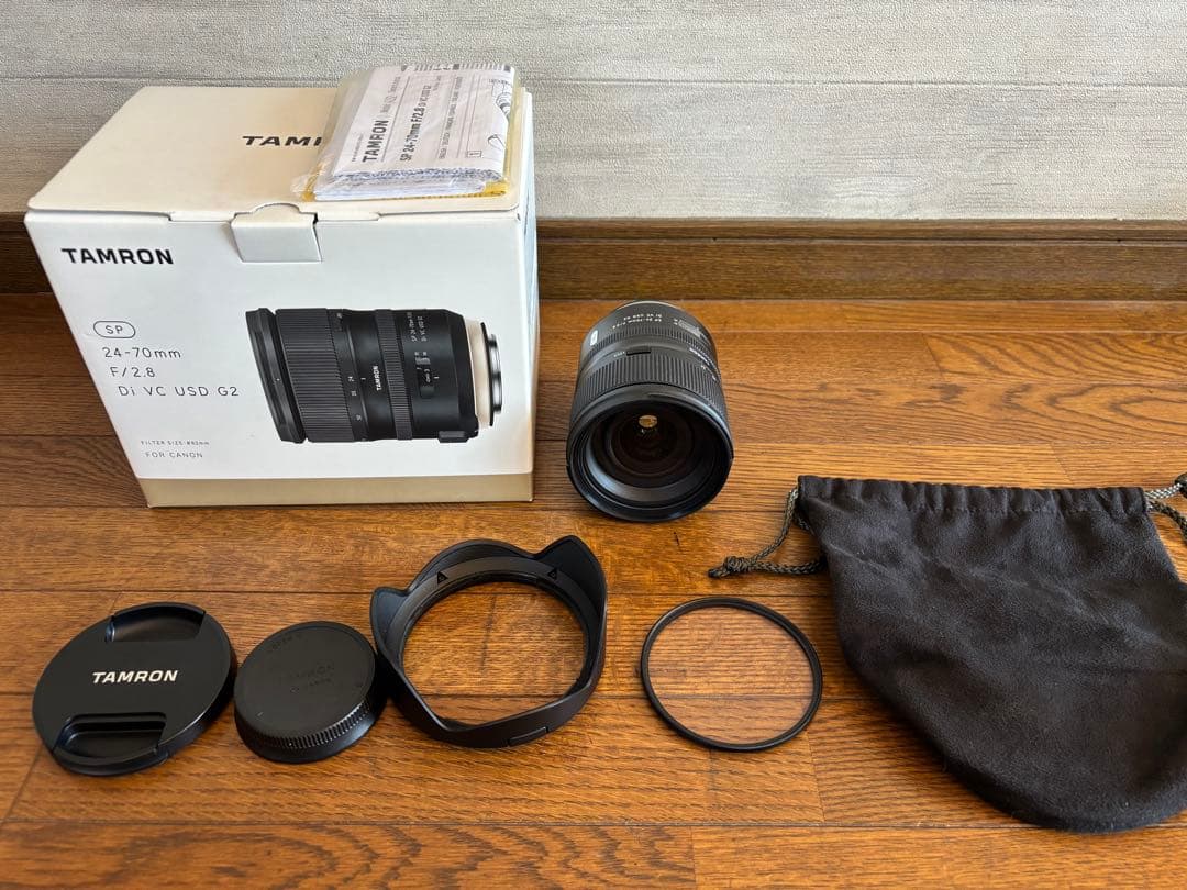 タムロン SP 24-70mm F/2.8 G2キヤノ ンEF マウント