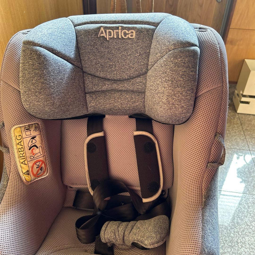 Aprica クルリカAC ISOFIX回転式チャイルドシート グレー　美品