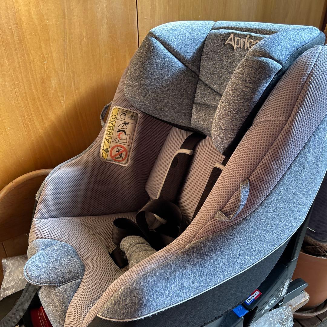 Aprica クルリカAC ISOFIX回転式チャイルドシート グレー　美品