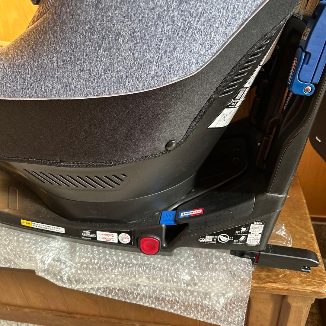 Aprica クルリカAC ISOFIX回転式チャイルドシート グレー　美品