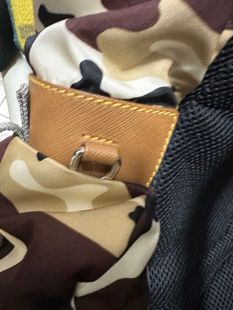 珍しいプラダ 2VZ073 テスート リュック・デイパック メンズ　カモフラ