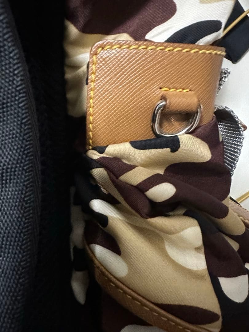 珍しいプラダ 2VZ073 テスート リュック・デイパック メンズ　カモフラ