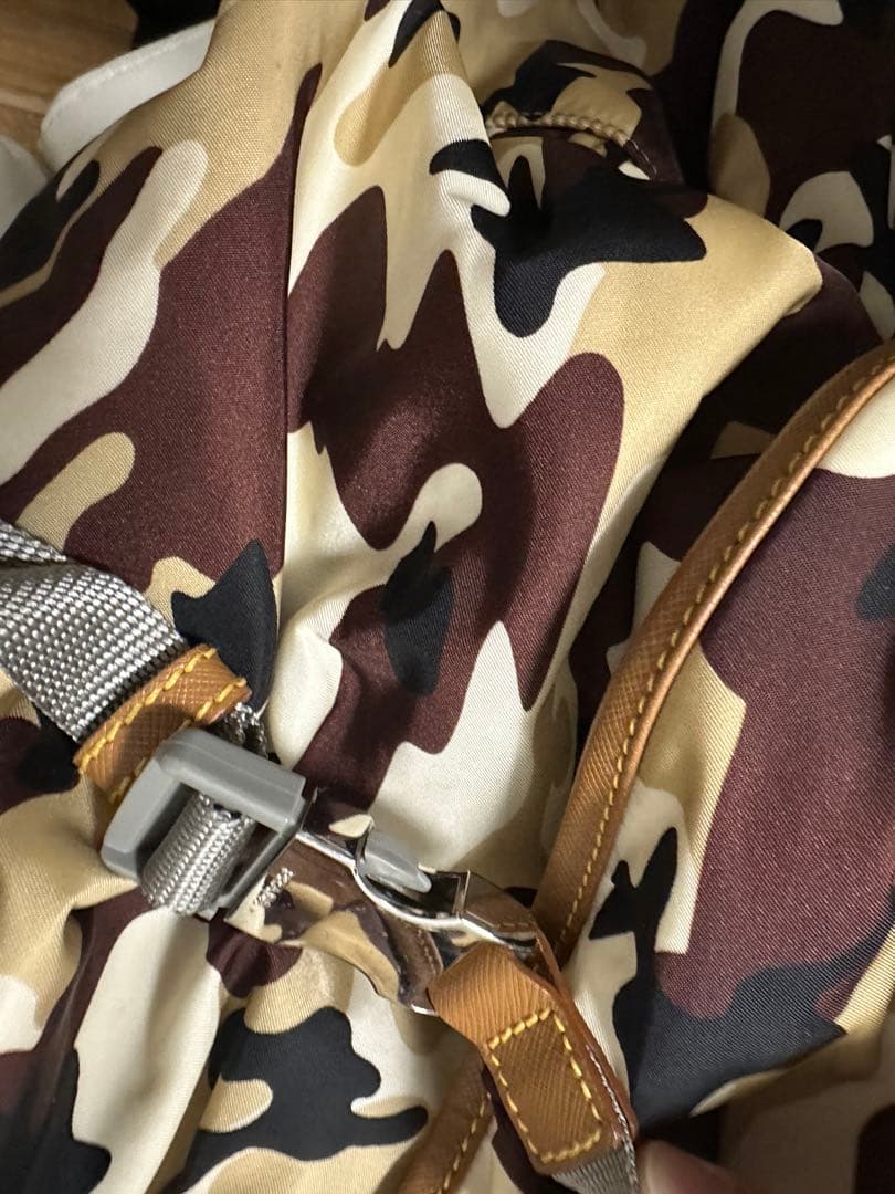 珍しいプラダ 2VZ073 テスート リュック・デイパック メンズ　カモフラ