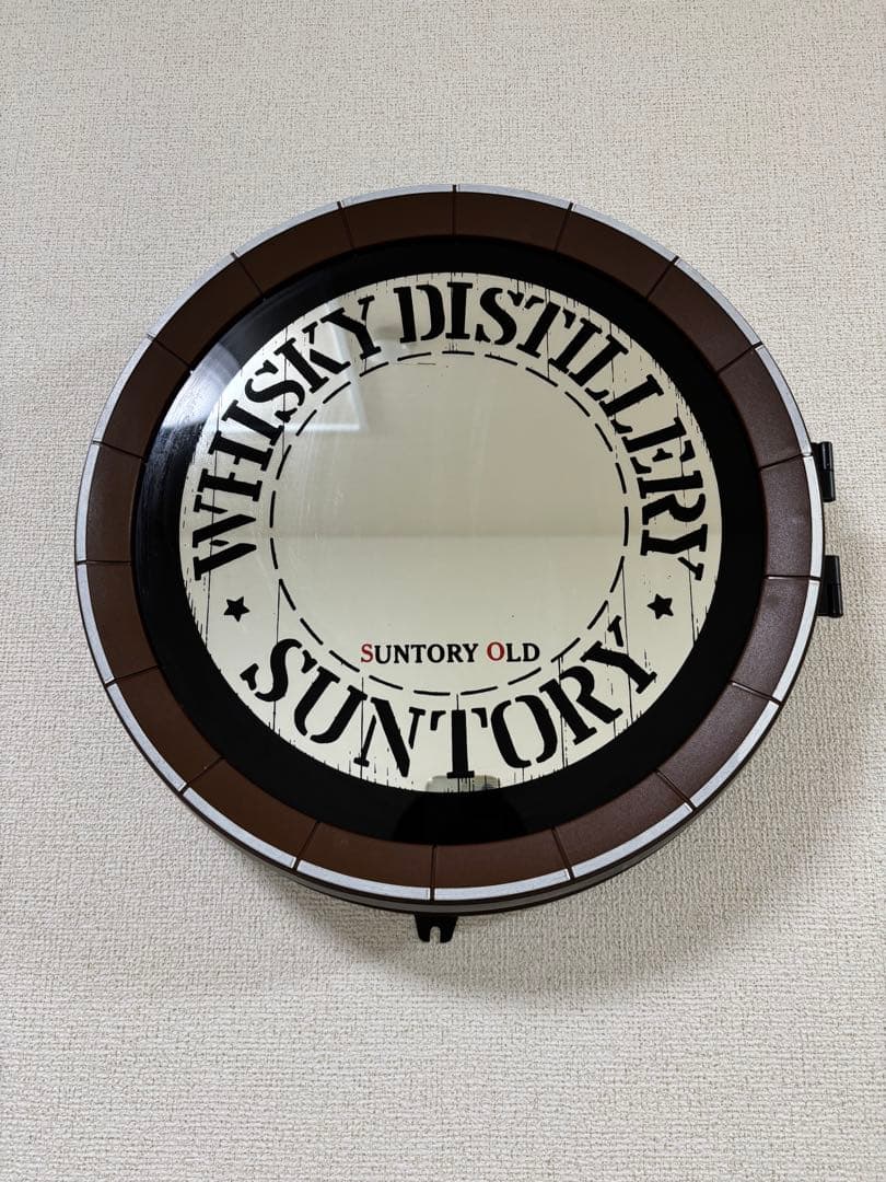 【非売品】樽型看板&樽型ミラーケース3点セット