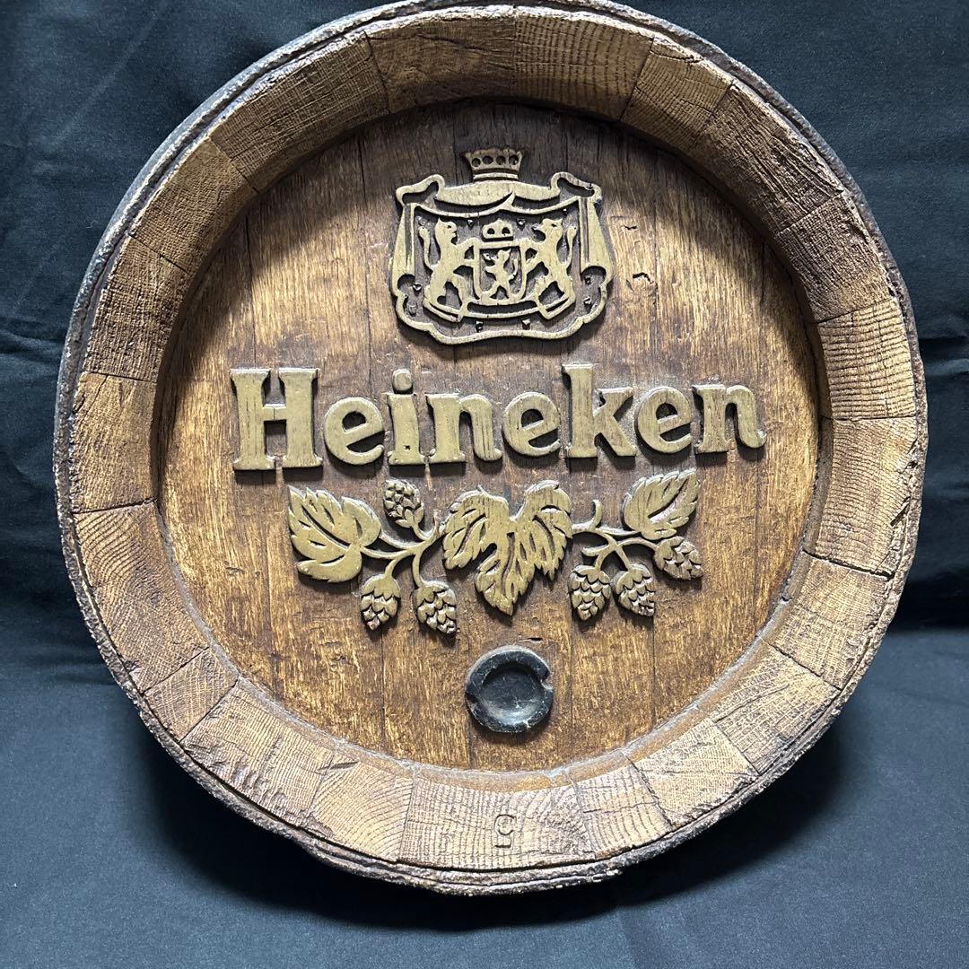 【非売品】樽型看板&樽型ミラーケース3点セット