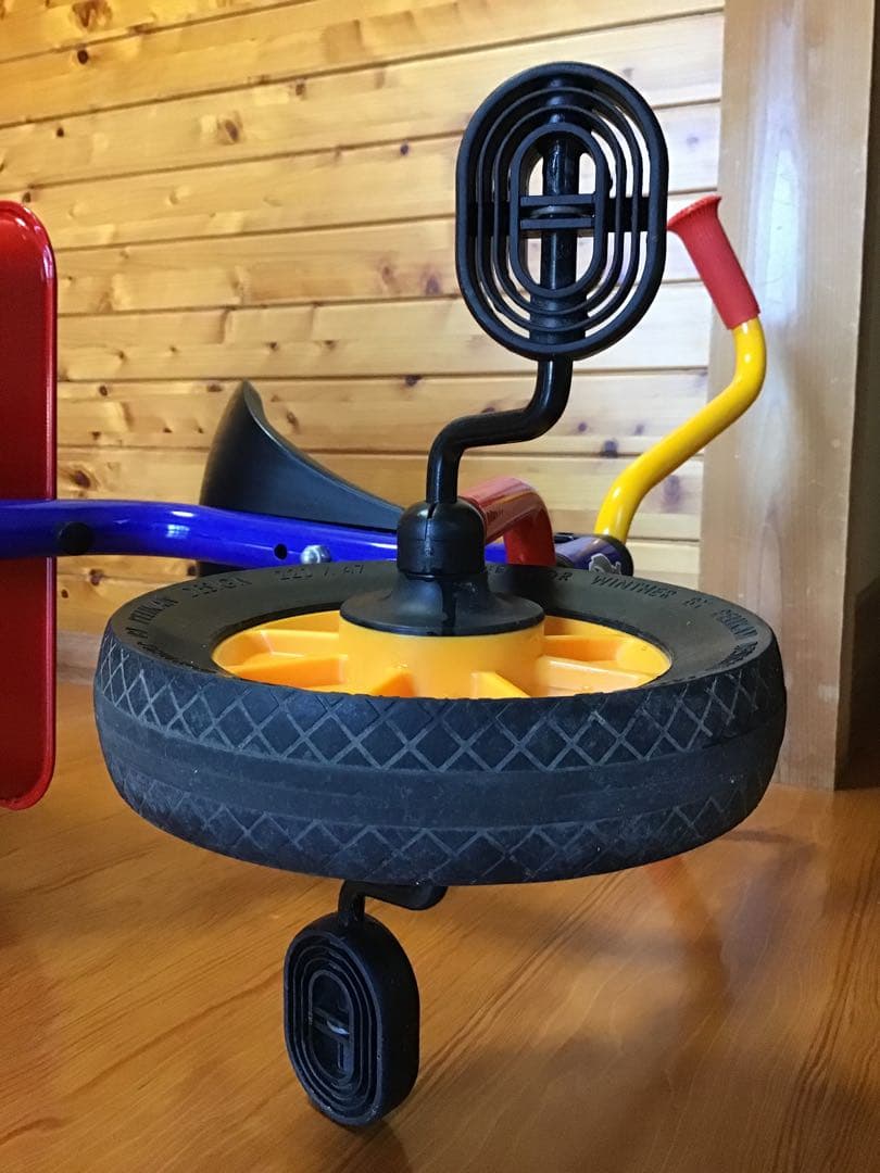 ボーネルンド ウィンザー ペリカンデザイン 三輪車 Vハンドル カラー